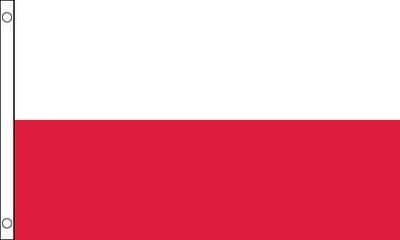 Poland Flag - 3ft x 2ft | Standard Polyester