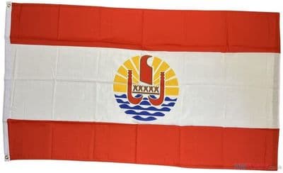 Polynesia Flag - 5ft x 3ft | Standard Polyester