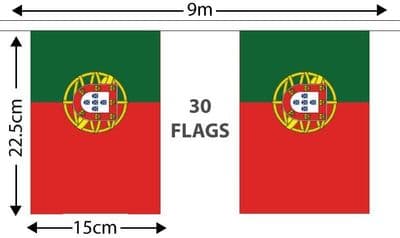 Portugal Bunting 9m