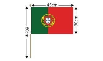 Portugal Large Hand Flag (18