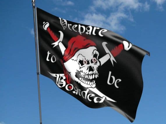 Prepare to be Boarded Pirate Flag | Buy Prepare to be Boarded Flag