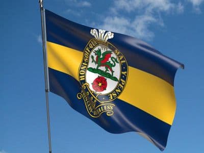 Princess of Wales's Royal Regiment 5ft x 3ft Flag
