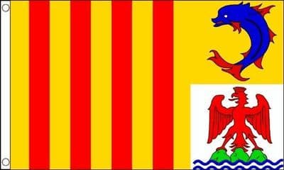 Provence-Alpes-Cote d'Azur 5ft x 3ft Flag