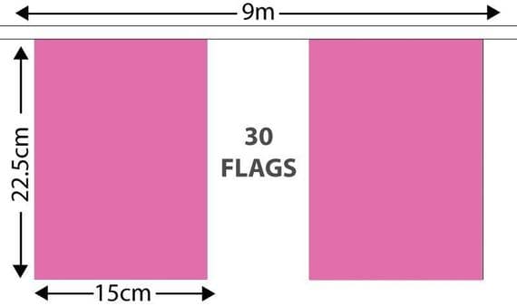 Purple Bunting | Buy Purple Bunting | North West Flags