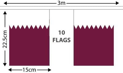 Qatar Bunting 3m