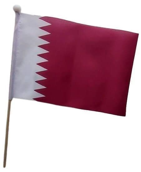 Qatar Hand Flag | Buy Qatar Hand Flag | North West Flags