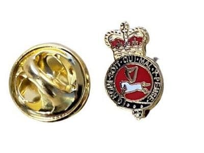 Queen's Own Hussars Pin Badge