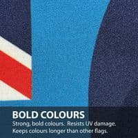 RAF Ensign Boat Flag - 15ft x 1ft with 2 Eyelets | Buy RAF Ensign Boat Flag - 15ft x 1ft with 2 Eyelets | North West Flags