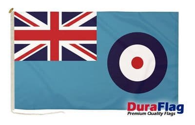 RAF Ensign Flag - 3ft x 2ft | Premium Quality DuraFlag Rope & Toggle