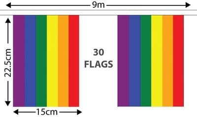 Rainbow Bunting 9m