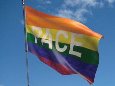 Rainbow PACE 5ft x 3ft Flag