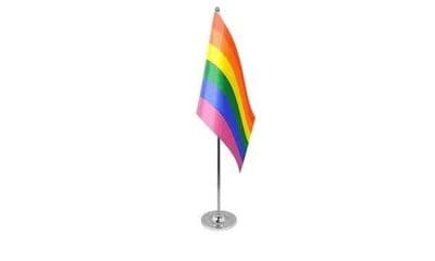 Rainbow Table Flag - Satin