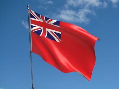 Red Ensign 5ft x 3ft Flag