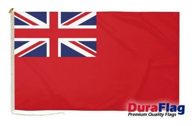 Red Ensign Flag - 3ft x 2ft | Premium Quality DuraFlag Rope & Toggle