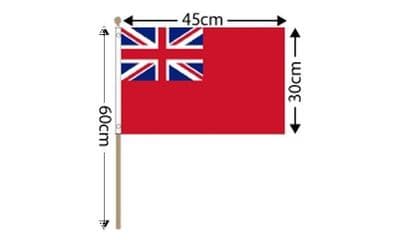 Red Ensign Large Hand Flag 18