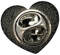 Red Heart Pin Badge | Buy Red Heart Pin Badge | NWFlags