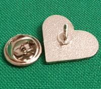 Red Heart Pin Badge | Buy Red Heart Pin Badge | NWFlags