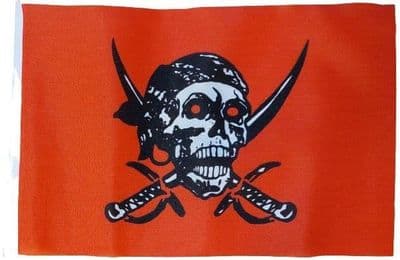 Red Skull MINI Flag - 9