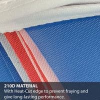 Buy Red White & Blue Triangle Bunting 20m 48 Flags | NWFlags