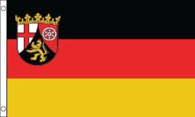 Rheinland-Pfalz Flag - 5ft x 3ft | Standard Polyester