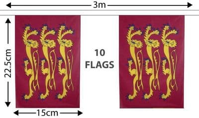 Richard the Lion Heart Bunting 3m