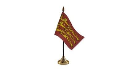 Richard The Lionheart Table Flag