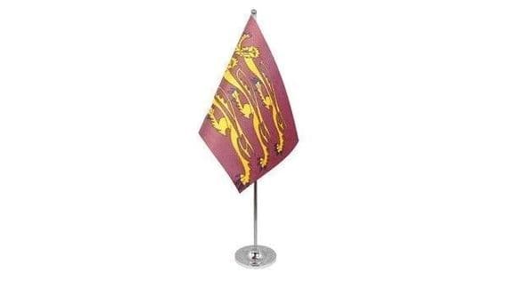 Richard the Lionheart Satin Table Flag | NWFlags