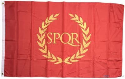 Roman Empire Flag - 5ft x 3ft | Standard Polyester