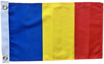 Romania Boat Flag  - 17