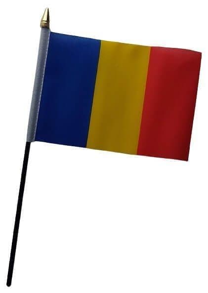 Romania Table Flag - NO BASE | Buy Romania Table Flag - NO BASE | North West Flags