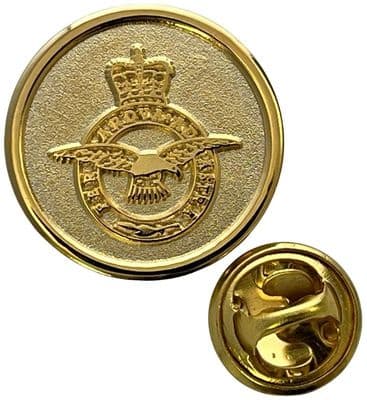 Royal Air Force Gilt Round Pin Badge