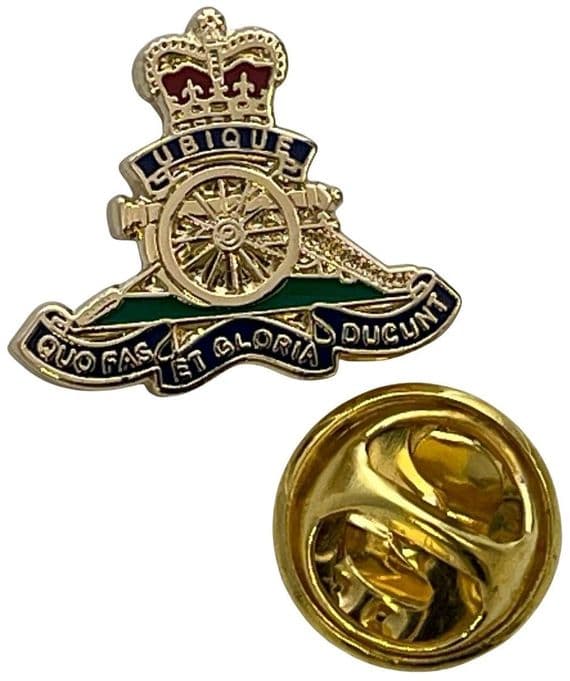 Royal Artillery CutOut Badge | Buy Royal Artillery CutOut Pin Badge