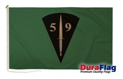 Royal Engineers 59 Commando Premium Quality DuraFlag Rope & Toggle - 5ft x 3ft