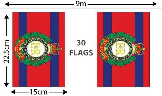 Royal Engineers Corps Bunting | Buy Royal Engineers Corps Bunting