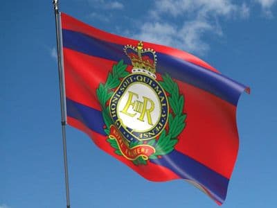 Royal Engineers Regiment Flag - 5ft x 3ft | Standard Polyester