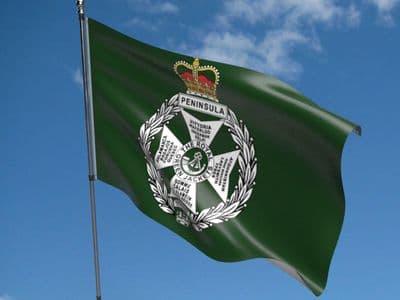 Royal Green Jackets Flag 5ft x 3ft