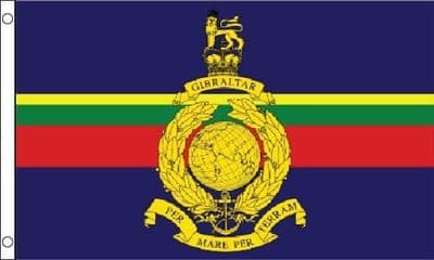 Royal Marines Flag - 5ft x 3ft | Standard Polyester