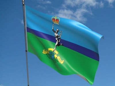 Royal Signals Corps Flag 5ft x 3ft