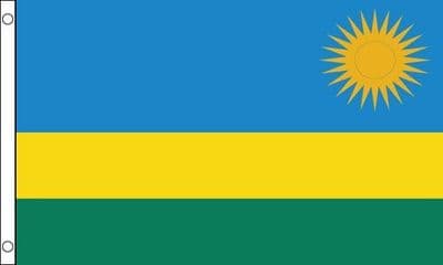 Rwanda Flag VALUE 3ft x 2ft