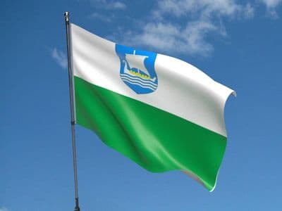 Saaremaa 5ft x 3ft Flag