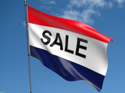 Sale Flag - 5ft x 3ft | Standard Polyester