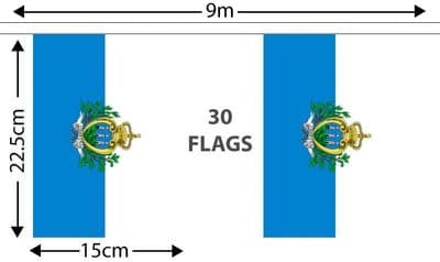 San Marino Bunting 9m