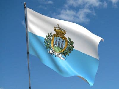 San Marino Flag 5ft x 3ft