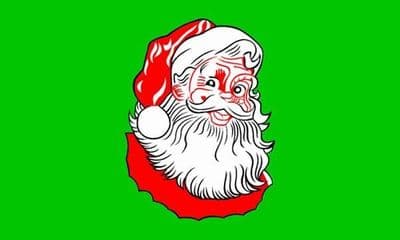 Santa VALUE Flag - 3ft x 2ft