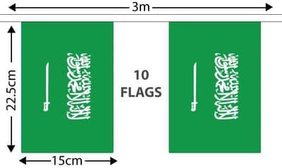 Saudi Arabia Bunting (3m)