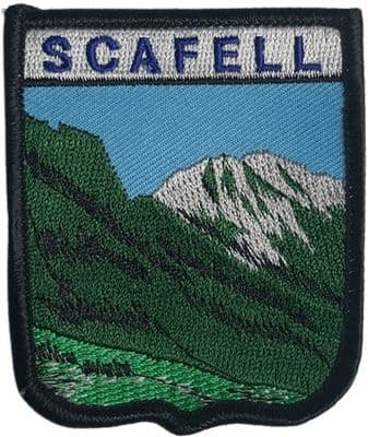 Scafell Shield Embroidered Sew on patch
