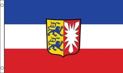 Schleswig-Holstein Flag - 5ft x 3ft | Standard Polyester