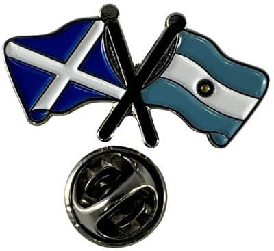 Scotland & Argentina Pin Badge