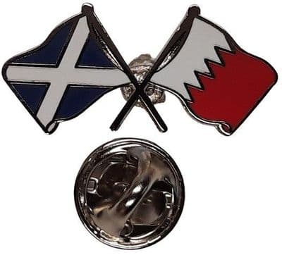 Scotland & Bahrain Pin Badge