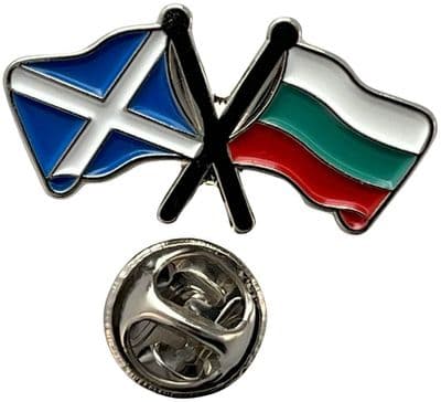 Scotland & Bulgaria Pin Badge